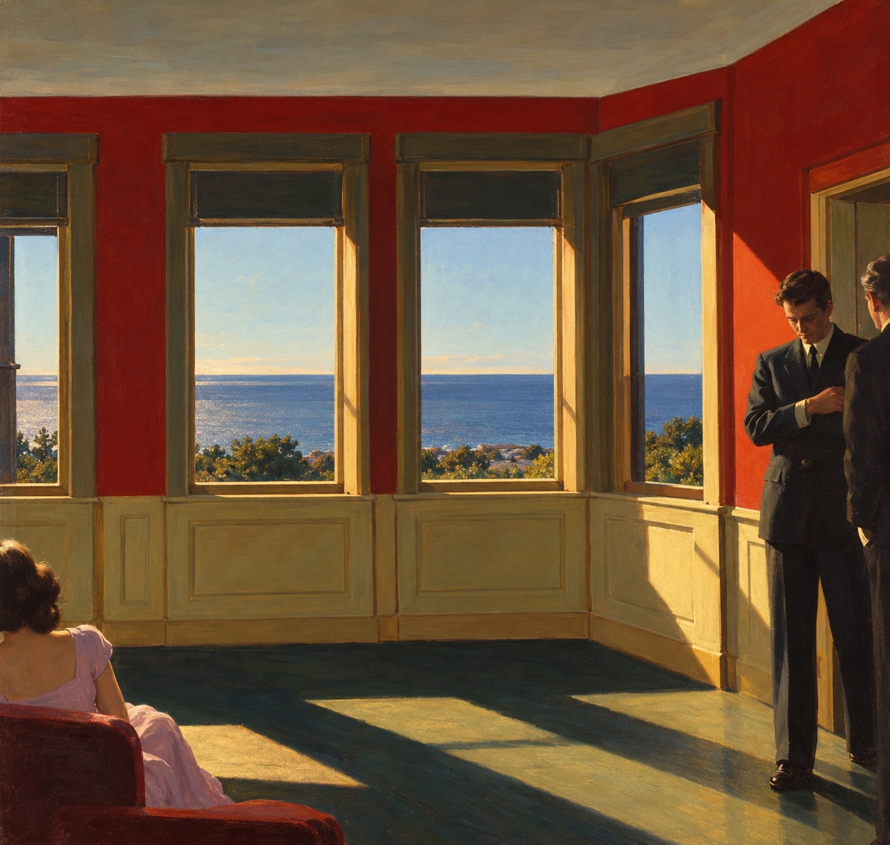 Rémy Fortier, au bord du lac Ontario