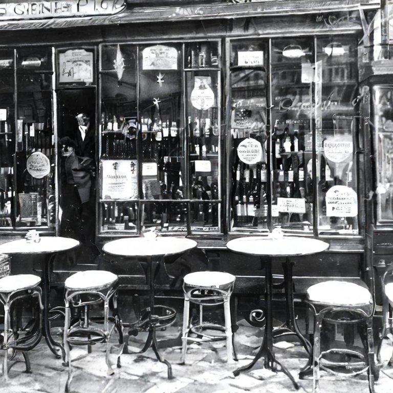 french café
